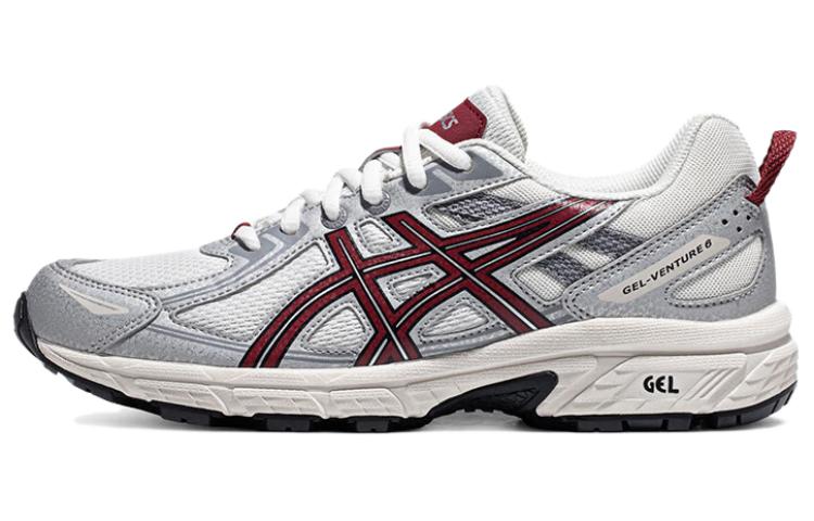 Asics Gel-Venture 6 Low-Top Running Shoes Women's White Silver