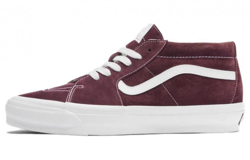 Sk8 Premium Vans Mid 83 'Port Royale Burgundy'