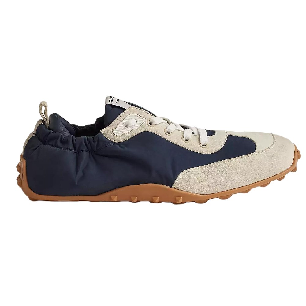 HERMES In Low Top Casual Shoes Men's Blue