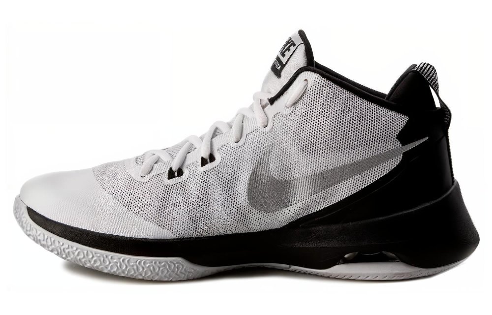 Nike Air Versitle Cushioning Slip Resistant Mid Top Basketball Shoes Unisex White