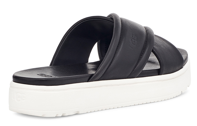 UGG Rubber Sole Slide Slippers Women's Black купить в интернет-магазине Yoocart с быстрой доставкой по России.