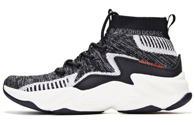 361° Chunky Sneakers Women's High-Top Black/White