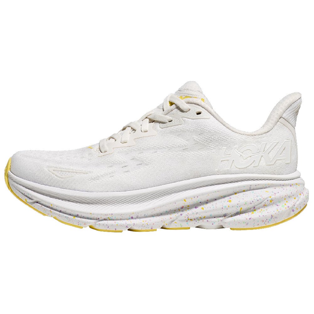 HOKA ONE ONE Clifton 9 White Lemonade