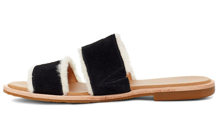 UGG Rubber Sole Slide Slippers Women's Black