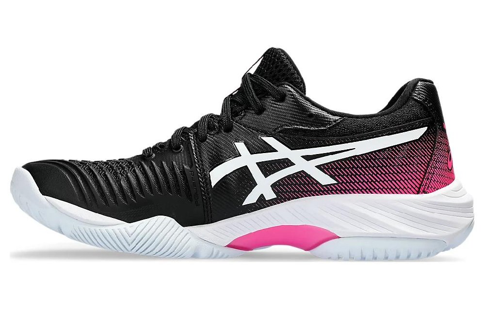 Asics Гель Netburner Ballistic Кроссовки для тренировок Низкие Черно-красные Женские