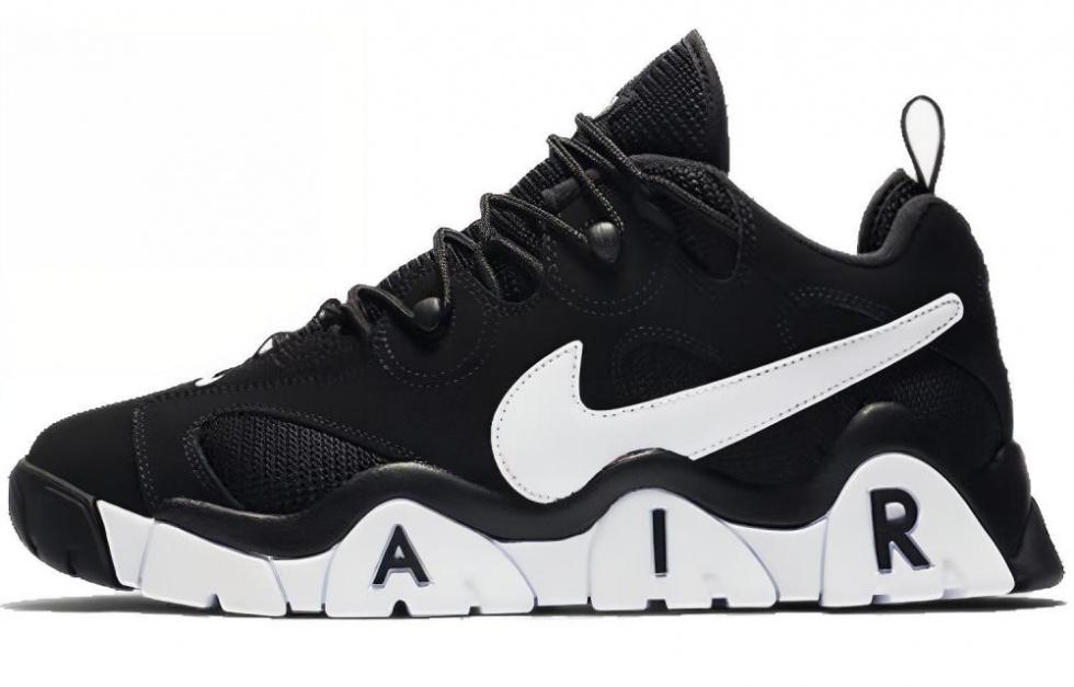 Nike Air Barrage Low Black/White-White