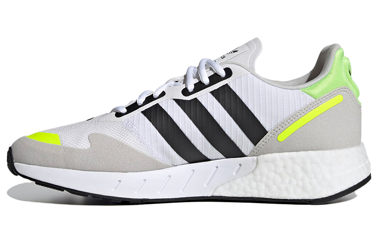 Adidas Zx 1K Boost White Solar Yellow