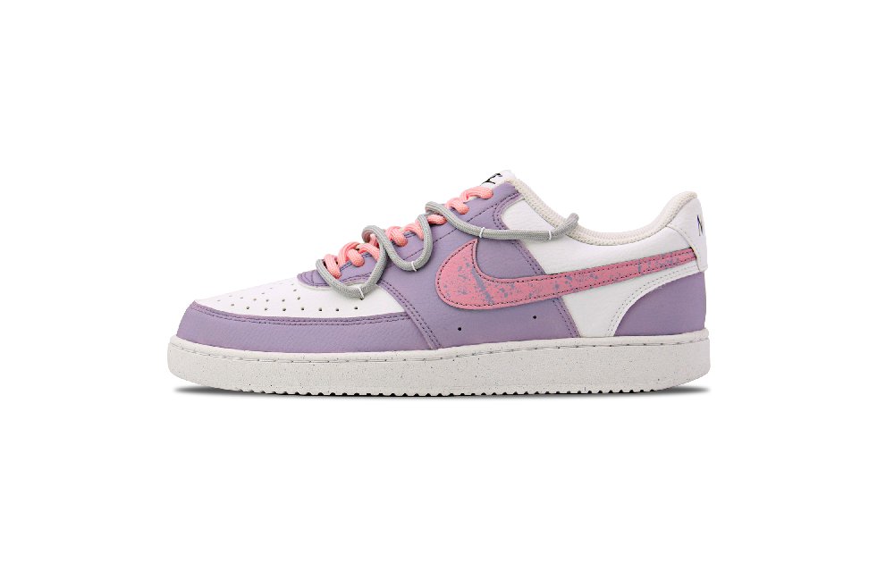 Nike Court Vision 1 Skateboard Shoes Men Low-Top White