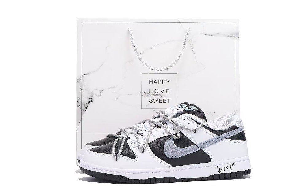 Nike Dunk Low Top Skateboard Shoes Men's White