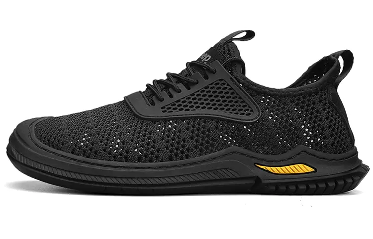 Jeep River Trekking Shoes Men's Black