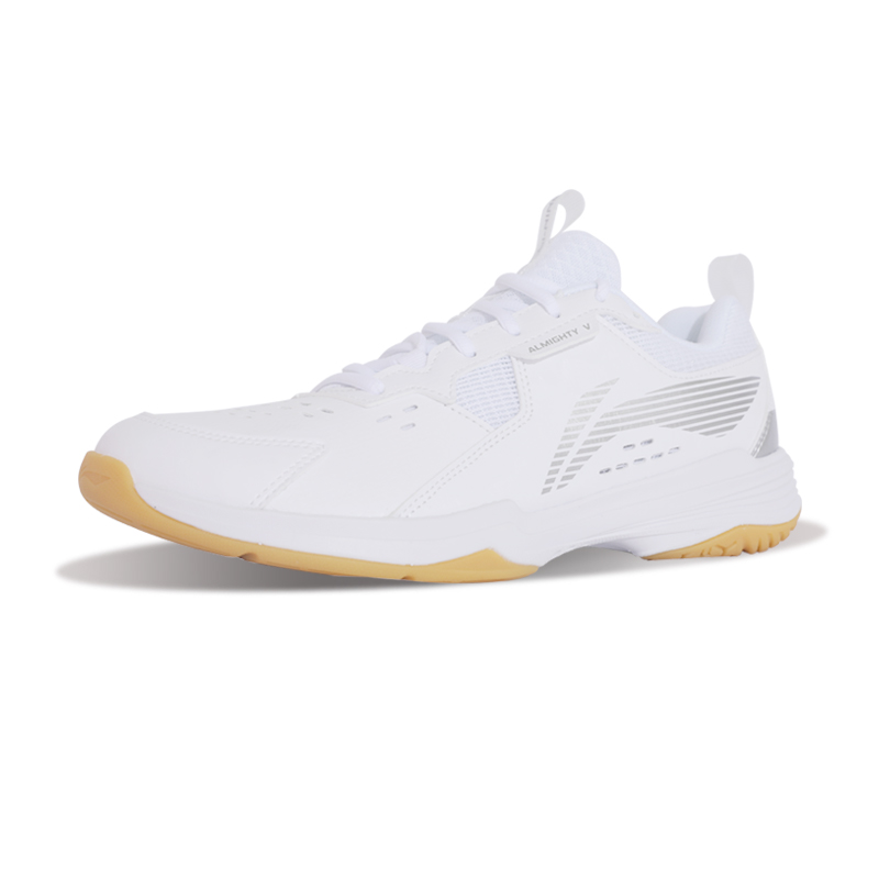LiNing Ace Ⅴ Shock Absorbers Slip Resistant Abrasion Resistant Breathable Mid Top Badminton Shoes Unisex White купить в интернет-магазине Yoocart с быстрой доставкой по России.