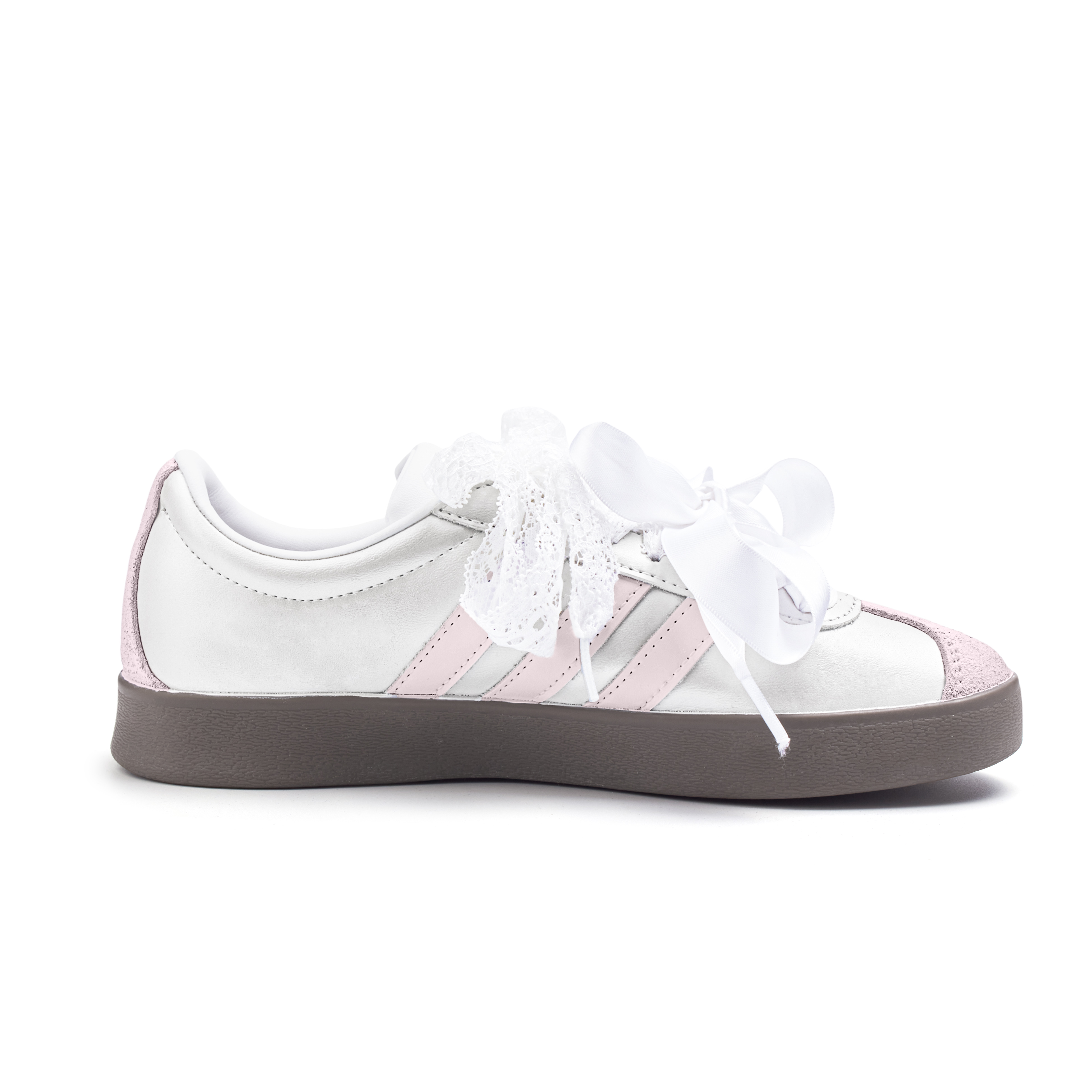Adidas Neo VL Court 2.0 Low Top Skateboard Shoes Unisex Silver Pink купить в интернет-магазине Yoocart с быстрой доставкой по России.