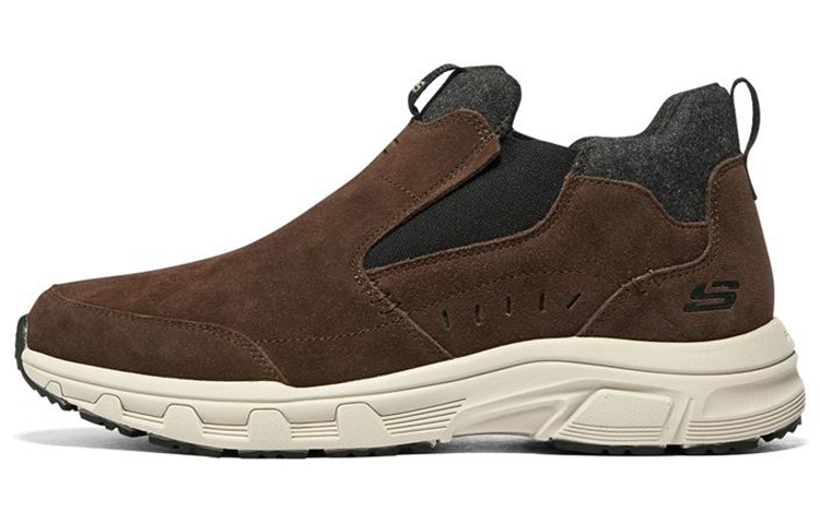 Skechers Lifestyle Oak Canyon Low Top Casual Shoes Men's Brown Black