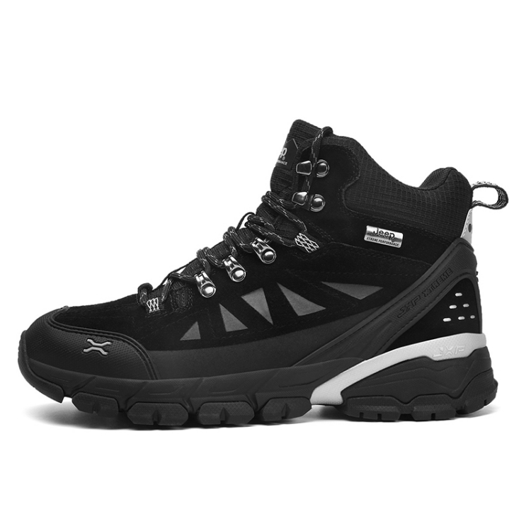 Jeep Mid Top Outdoor Shoes Men's Black