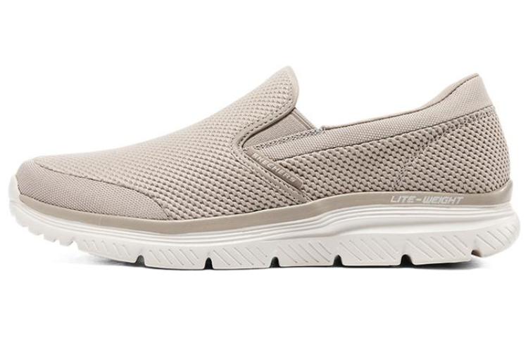 Skechers BURNS 2.0 Low Top Casual Shoes Men's Taupe