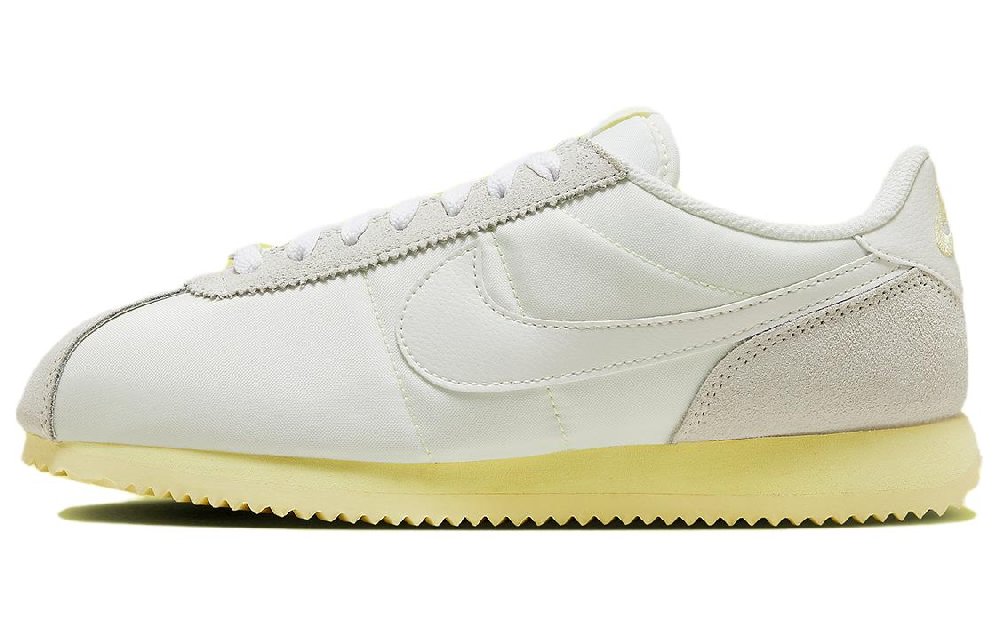 Nike Cortez White/Pale Yellow Women's