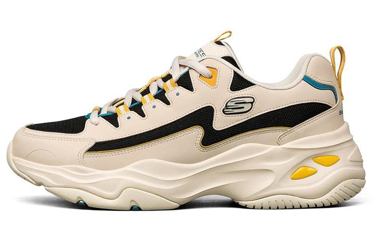Skechers D'LITES 4.0 Low Top Chunky Sneakers Men's Natural