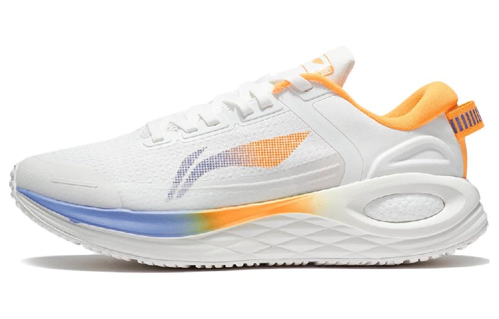 LINING Furious Rider 6.0 Essential Running Shoes Men's Low top White/Blue/Orange