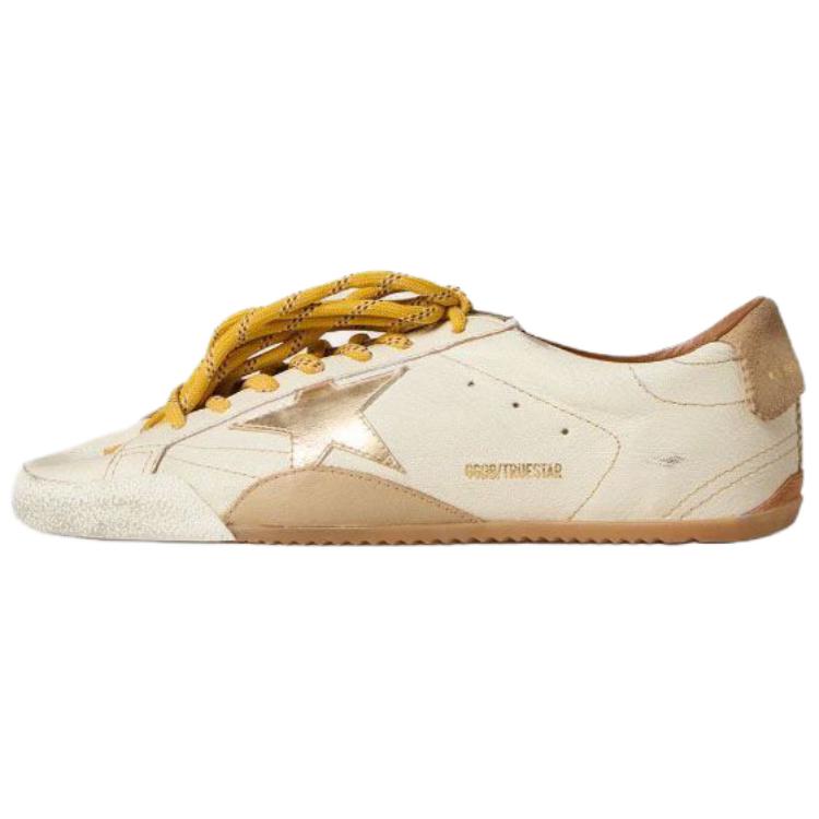 Golden Goose True Star Low Top Casual Shoes Women's White