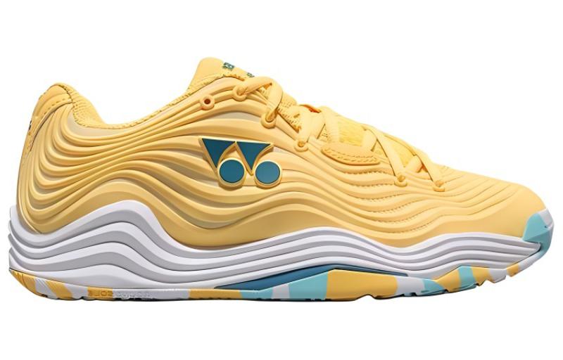 YONEX SHTF5 Abrasion Resistant Low Top Tennis Shoes Women's Soft Yellow