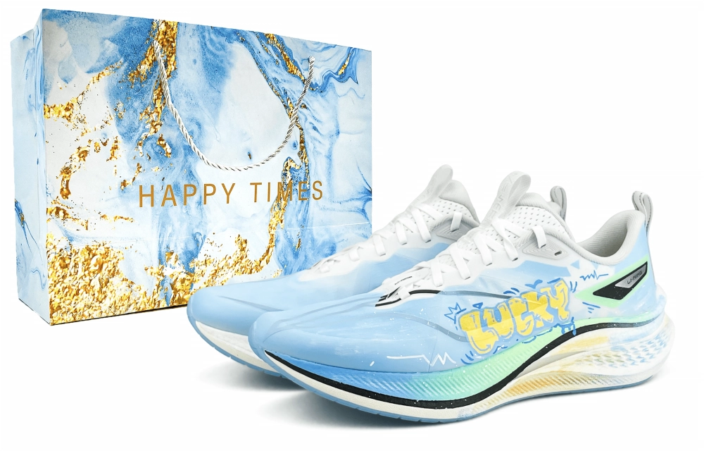 LINING Red Hare 7 Pro Running Shoes Men's Low top Yellow, White