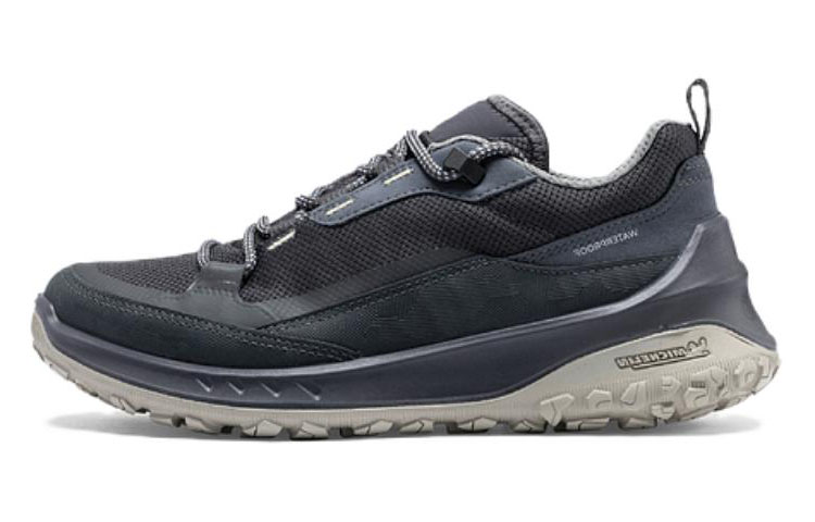Ecco Cushioning Wear-Resistant Low-Top Outdoor Shoes Women's Gray