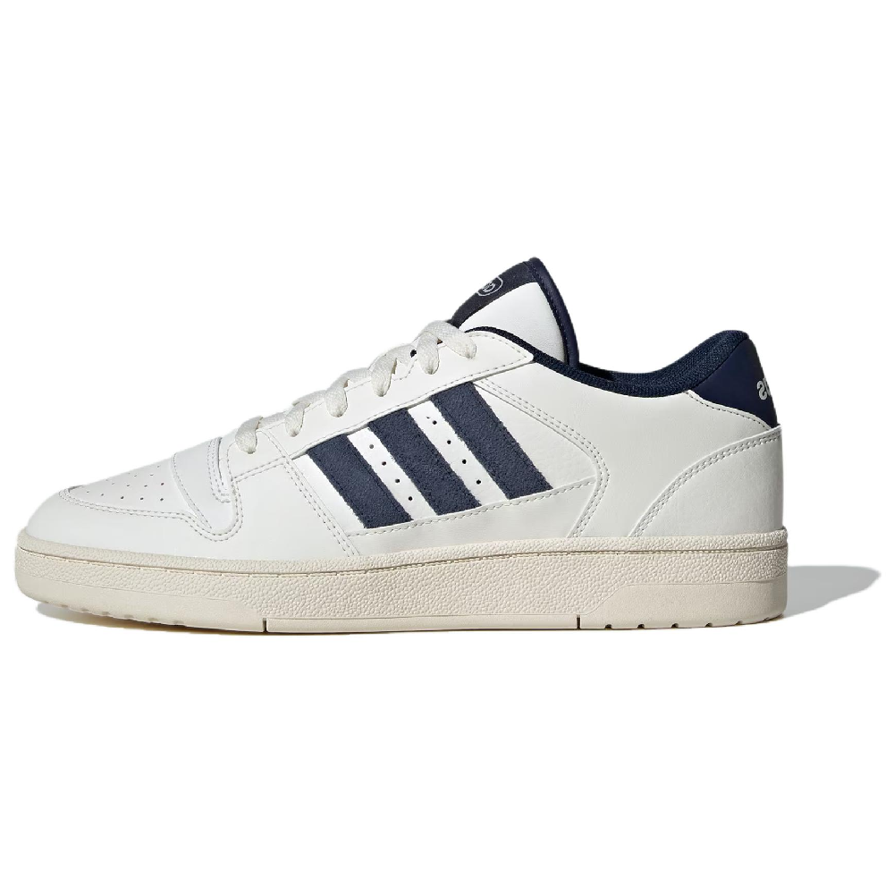 Adidas BREAK START Low Top Skateboard Shoes Men's White Blue