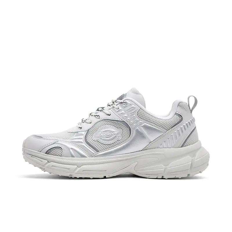 Dickies Cushioning Slip Resistant Low Top Chunky Sneakers Men's Soft Light Gray