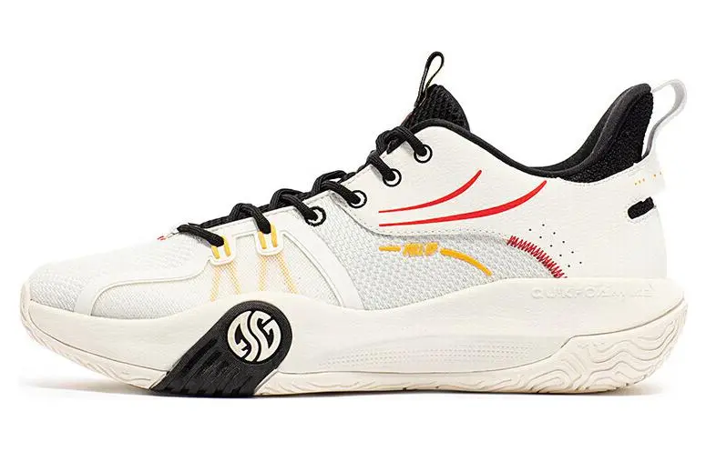 361° Ag Volley 3 Cushioning, Breathable, And Resilient Design Low top Performance Basketball Shoes Men's White