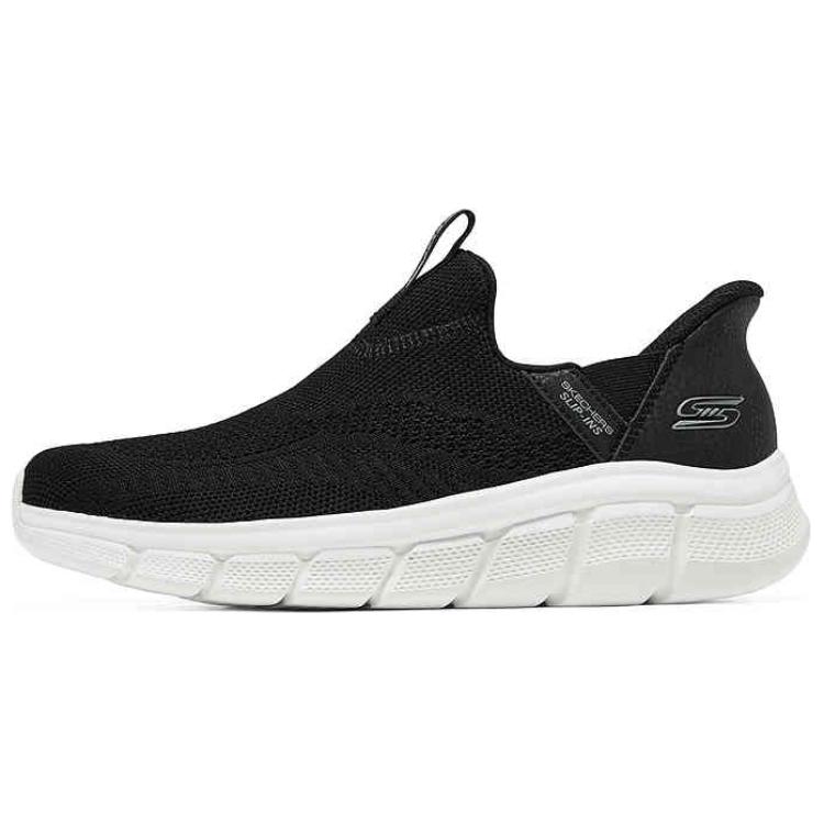 Skechers BOBS Sport Slip Ins Shoes Abrasion Resistant Breathable Low Top Casual Shoes Women's Black