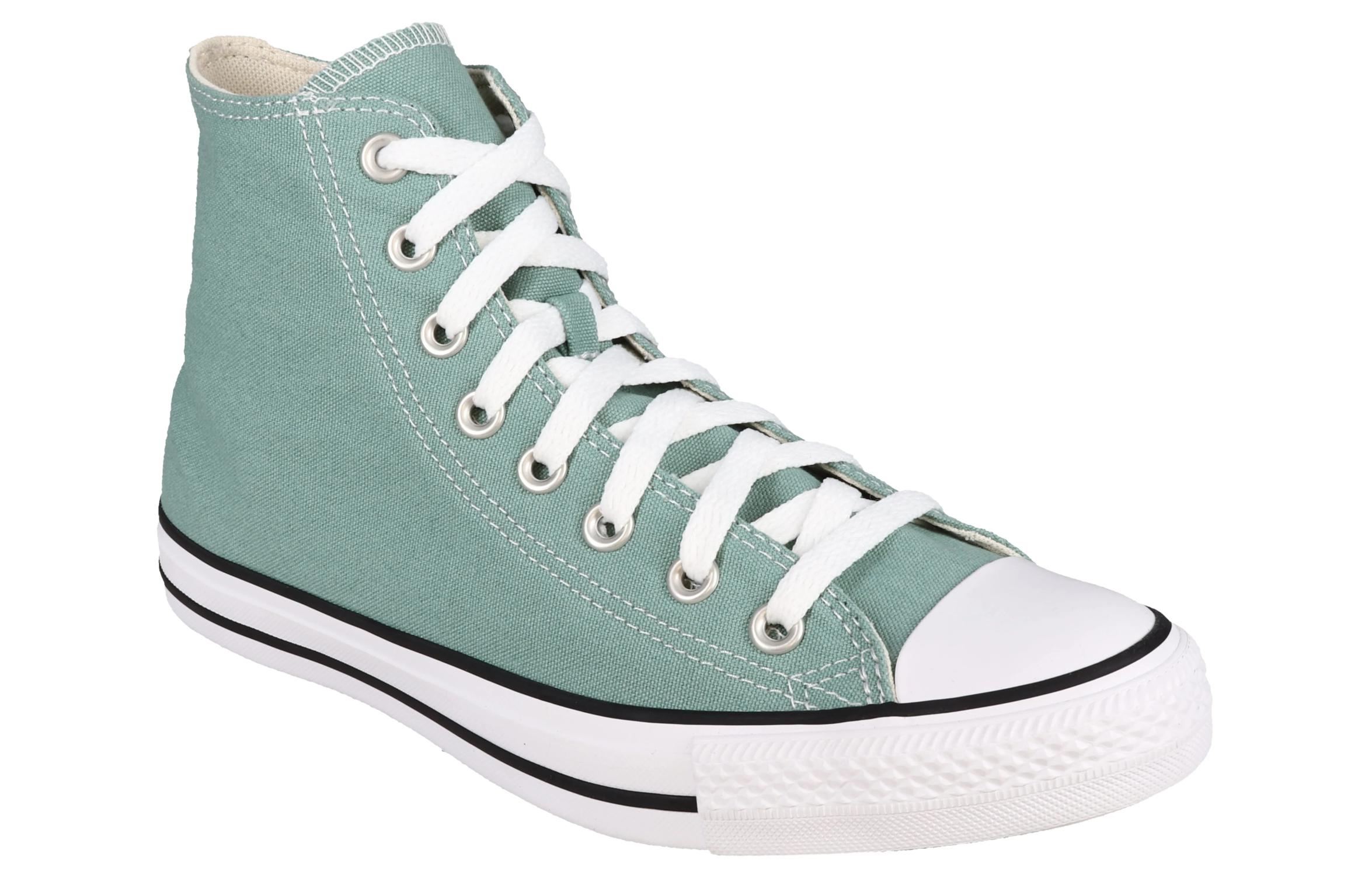 Converse Chuck Taylor All Star Anti-Slip Wear-Resistant High-Top Canvas Shoes Unisex Green White купить в интернет-магазине Yoocart с быстрой доставкой по России.