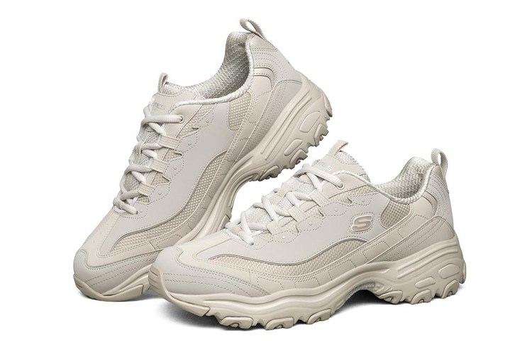 Skechers D'LITES 1.0 Abrasion Resistant Low top Casual Shoes Men's Beige купить в интернет-магазине Yoocart с быстрой доставкой по России.