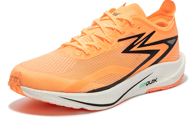 361° Speed Team Cushioned Slip Resistant Abrasion Resistant Breathable Low Top Casual Running Shoes Unisex Orange