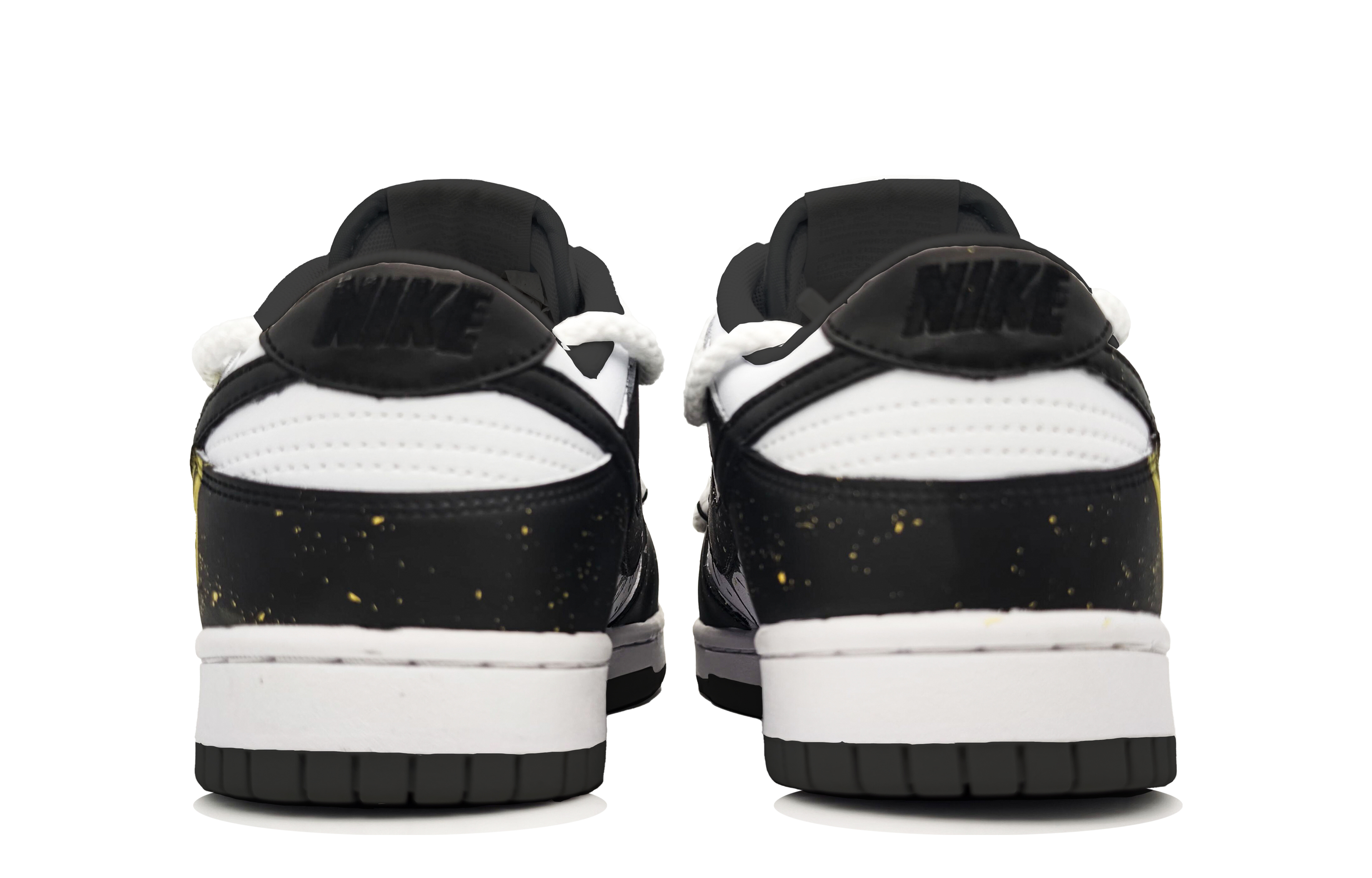 Nike Dunk Anti-Slip And Wear-Resistant Lightweight Low-Top Skateboard Shoes Unisex Black Gold купить в интернет-магазине Yoocart с быстрой доставкой по России.
