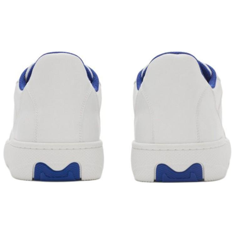 Burberry Low-Top Skateboard Shoes Men's White