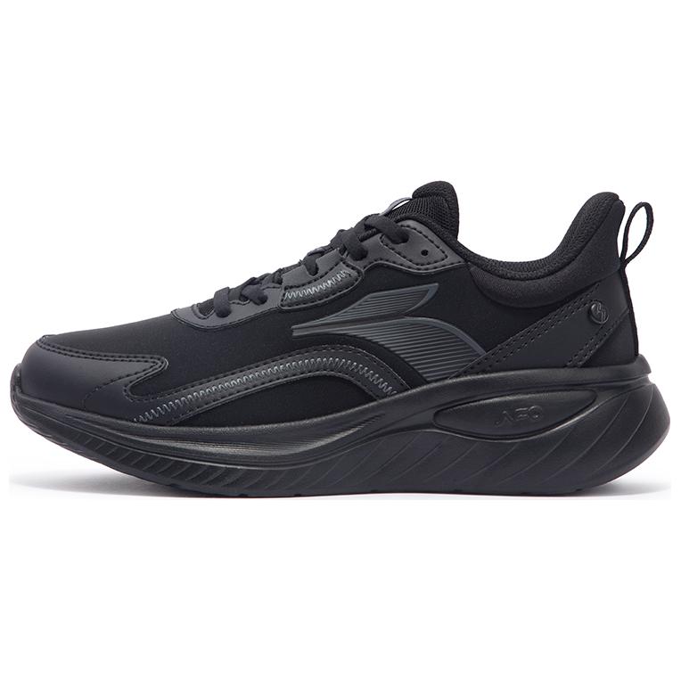 361° Anti-Slip Wear-Resistant Low-Top Casual Running Shoes Women's Obsidian Black