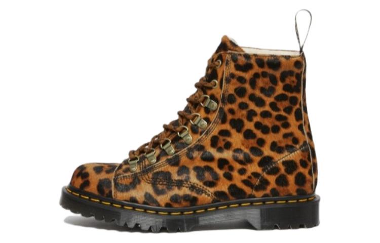 Dr.Martens Short Martin Boot Unisex Leopard Print