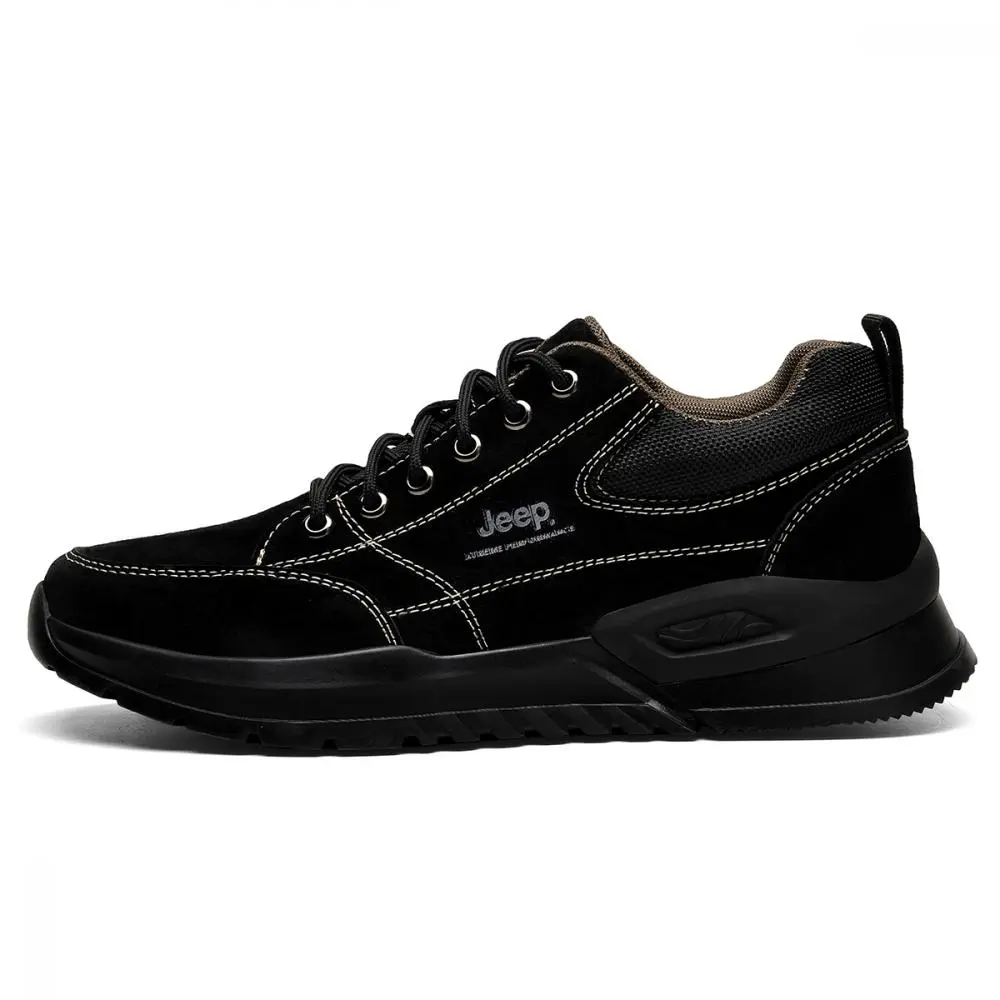Jeep Low-Top Outdoor Shoes Men's Black