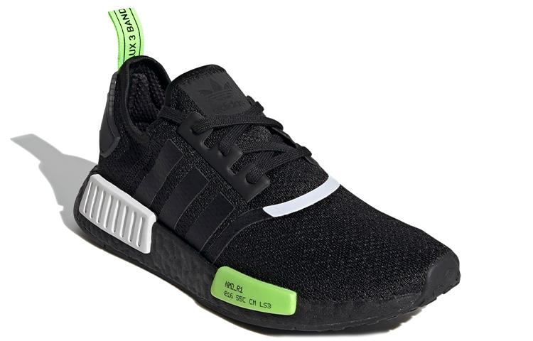 Adidas NMD_R1 Core Black Signal Green купить в интернет-магазине Yoocart с быстрой доставкой по России.