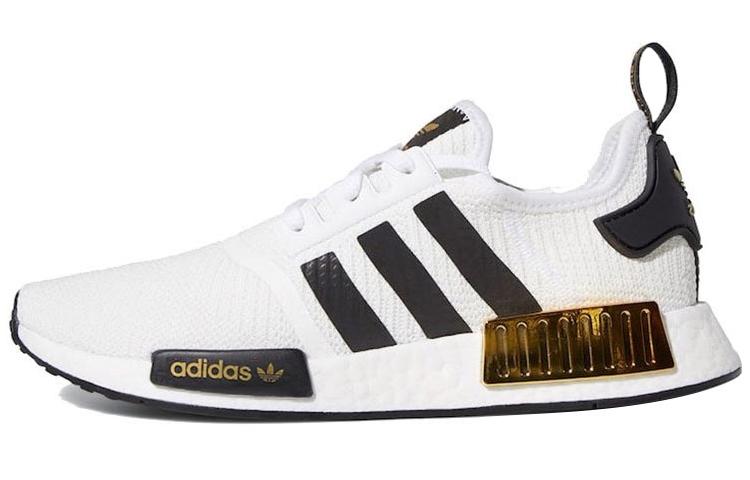Adidas Nmd R1 White Black Gold
