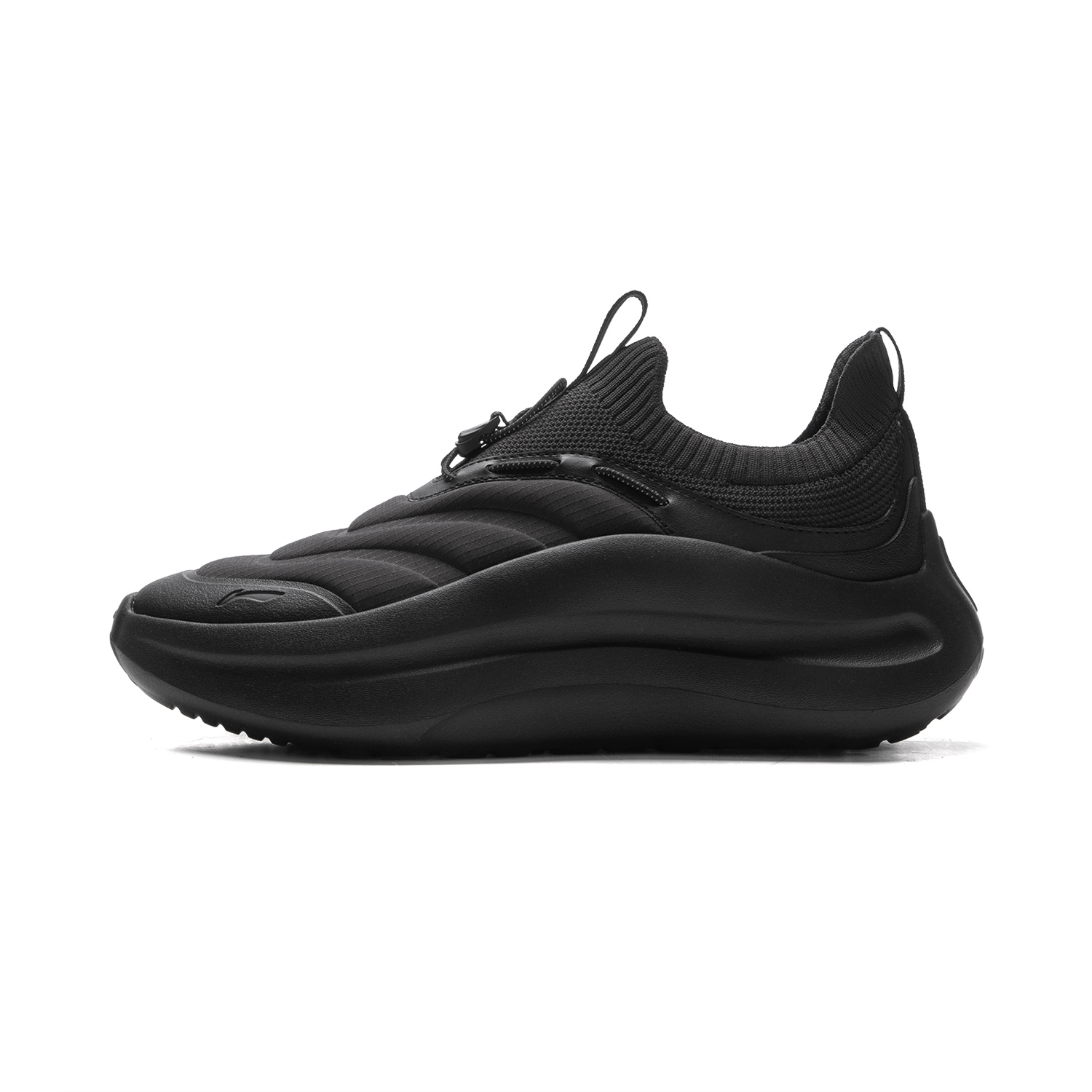 LiNing Cushioning, Slip Resistant, Abrasion Resistant, Lightweight, Rebound Low top Casual Shoes Women's Black