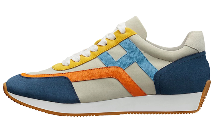 HERMES Chris Low Top Casual Shoes Men's Multicolor