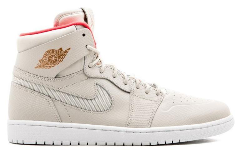 Jordan 1 Retro High Nouveau Pure Platinum Bright Crimson