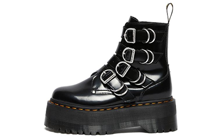 Dr. Martens Jadon Max Hdw 4 Strap Boot Black Women's