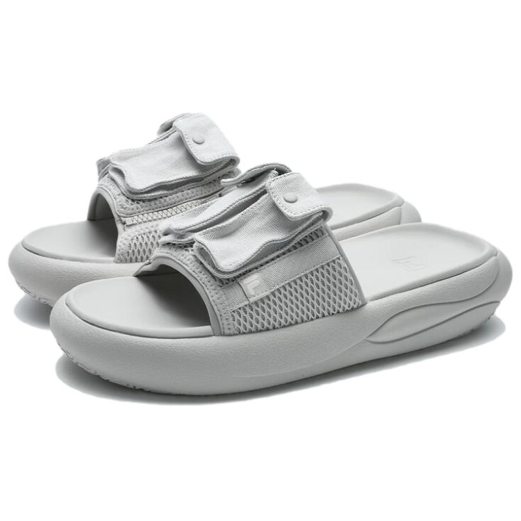 FILA FUSION Quiet Slide Slippers Men's Gray