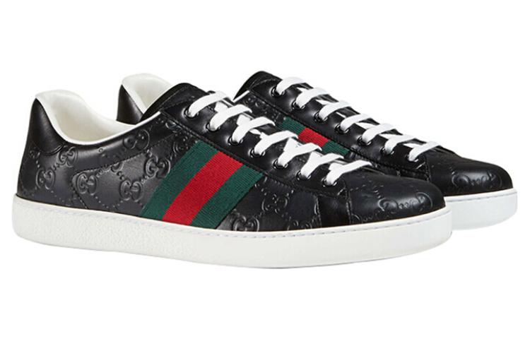 GUCCI Ace 'Black Logo'