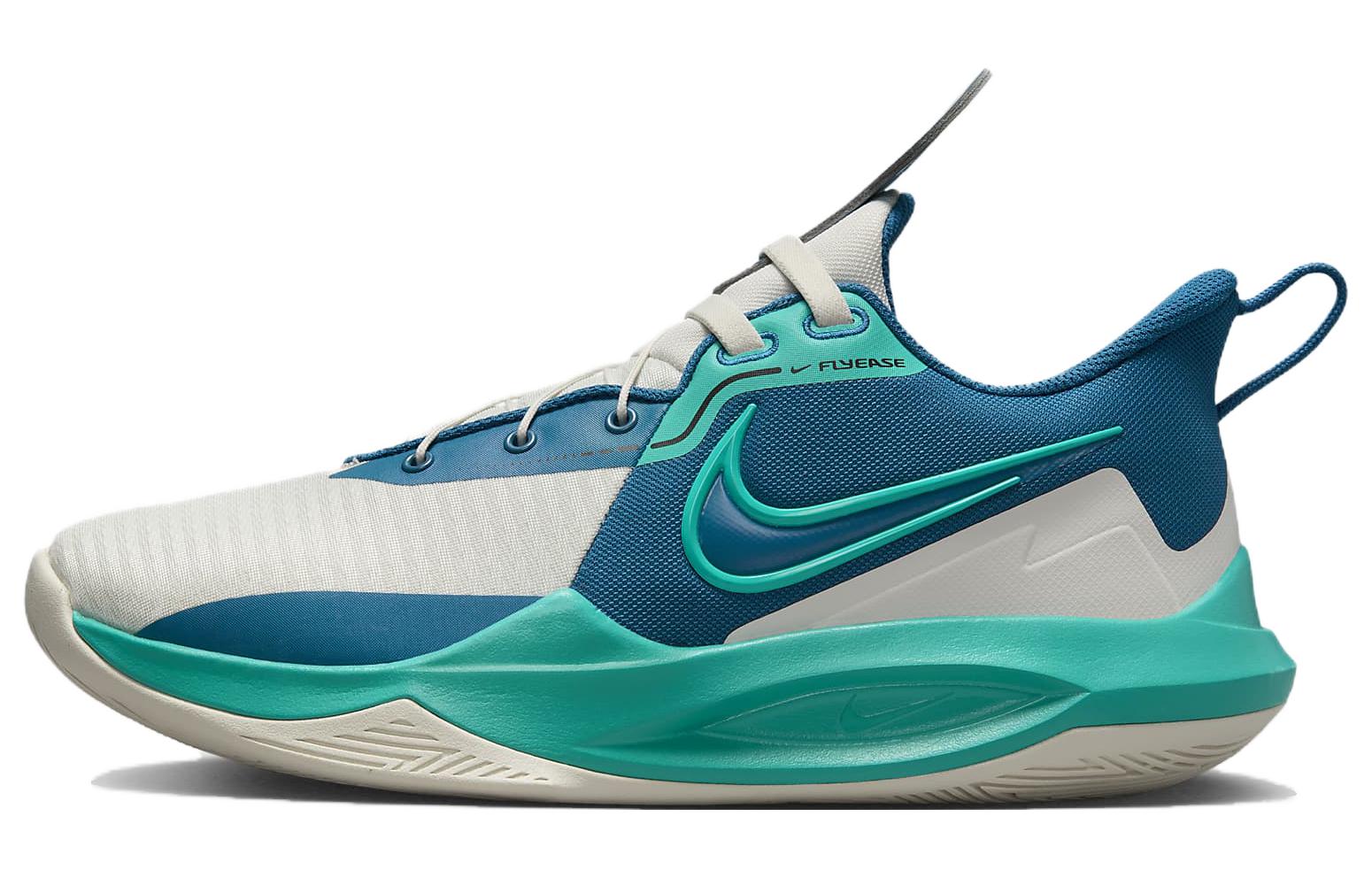 Nike Precision 6 FlyEase 'Industrial Blue Emerald Green'