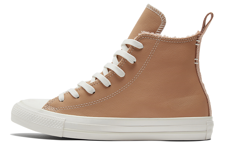 Converse Women's Chuck Taylor All Star High 'Perfect Is Not Perfect   Champagne Tan' Women's