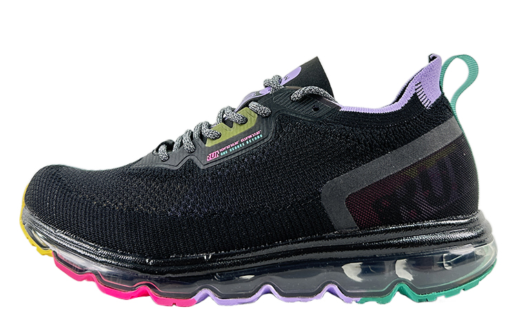 361° Breathable Low Top Running Shoes Women's Obsidian Black