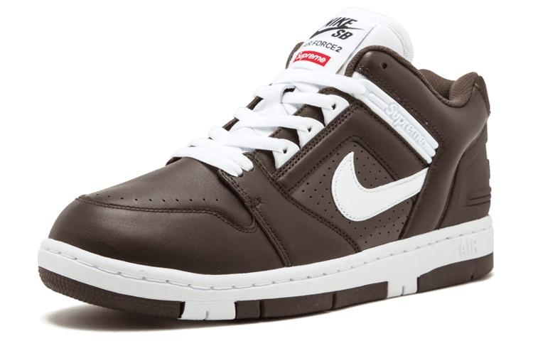 Nike Sb Air Force 2 Low Supreme Brown купить в интернет-магазине Yoocart с быстрой доставкой по России.
